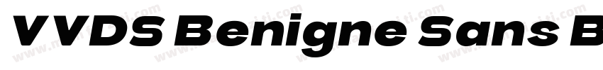 VVDS Benigne Sans Bo字体转换